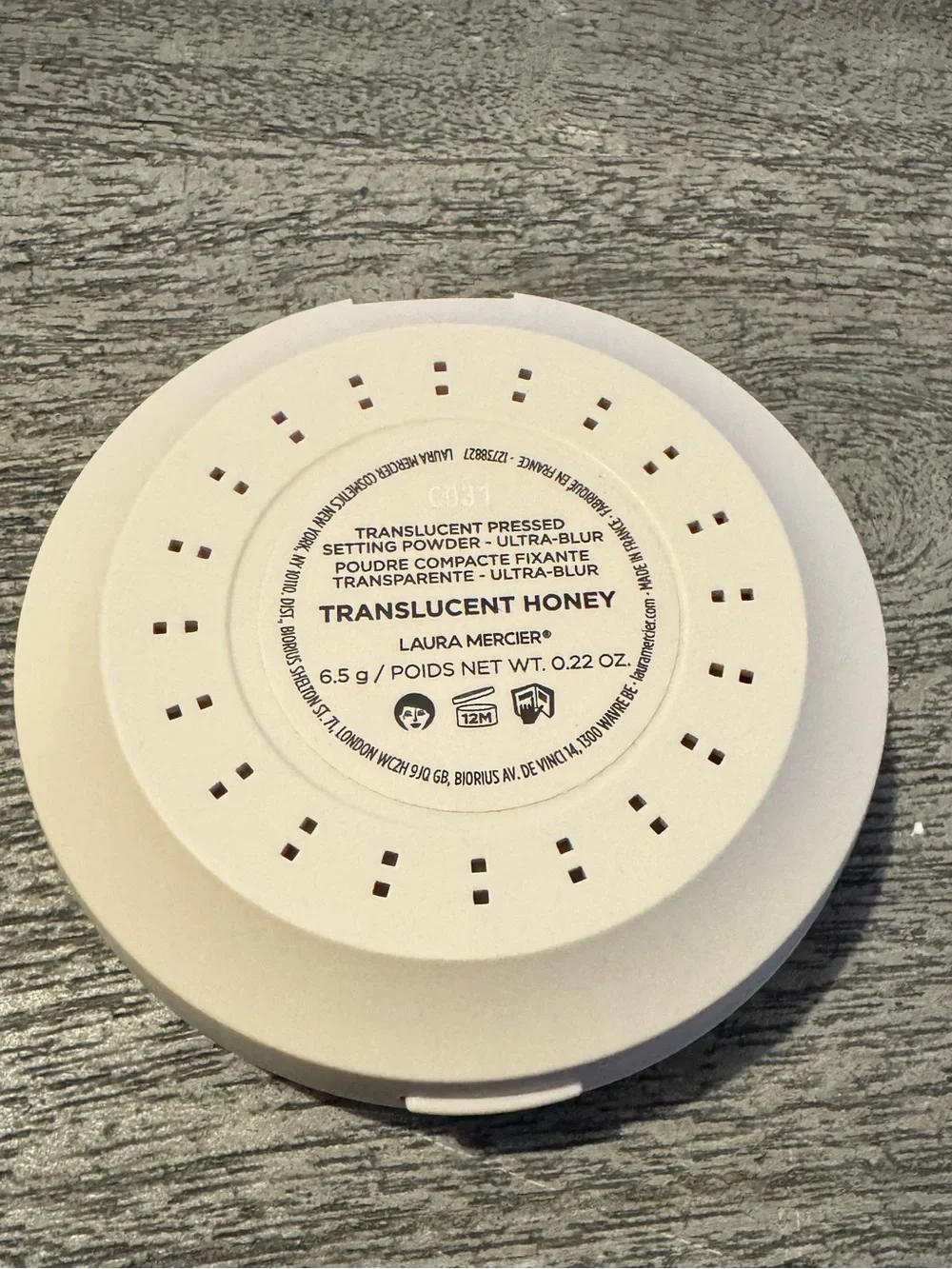Laura Mercier Translucent Honey Pressed Setting Powder Ultra-Blur